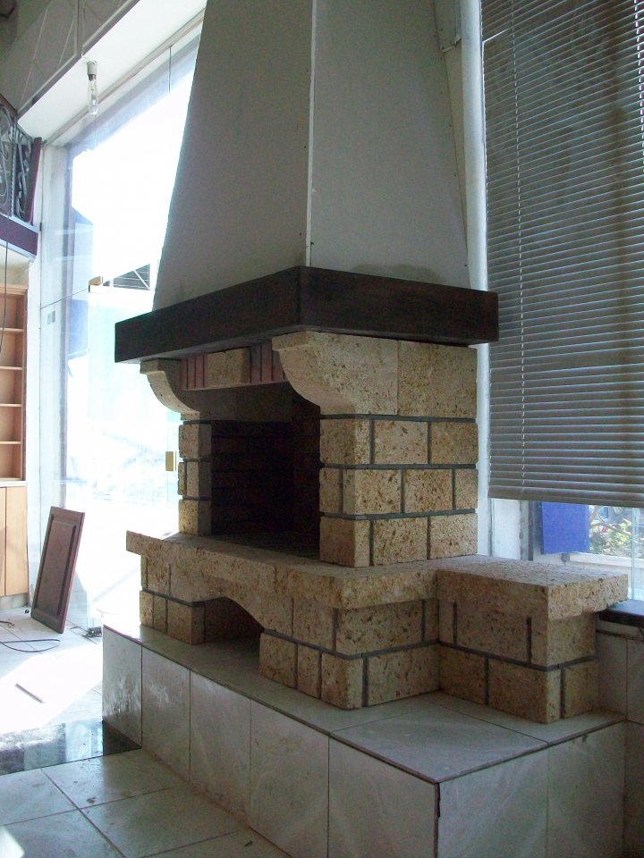 Wood Fireplace