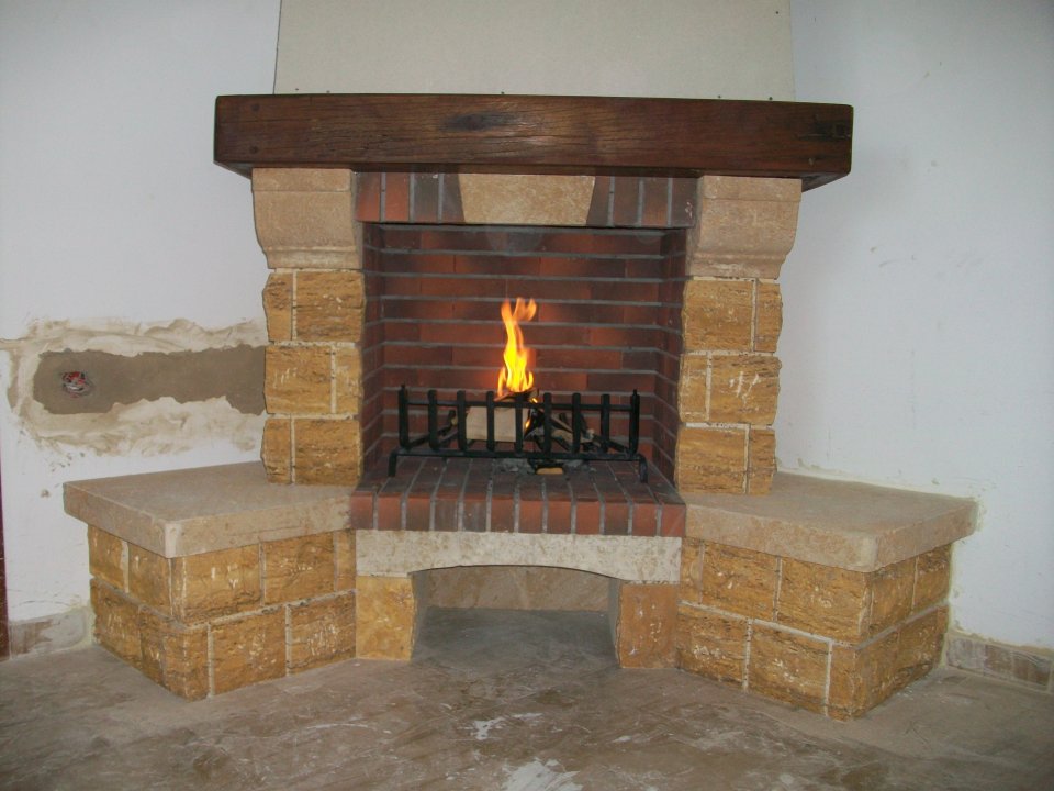 Wood Fireplace