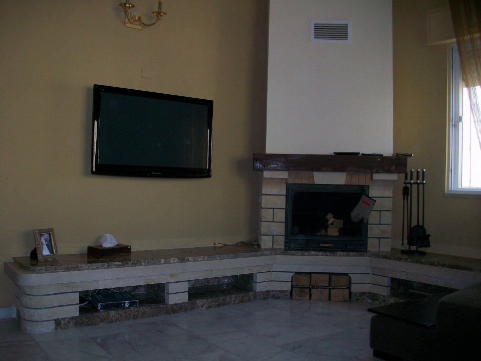 Wood Fireplace