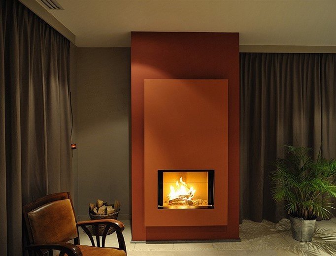 Wood Fireplace