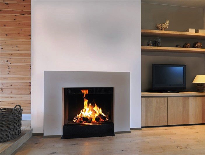 Wood Fireplace