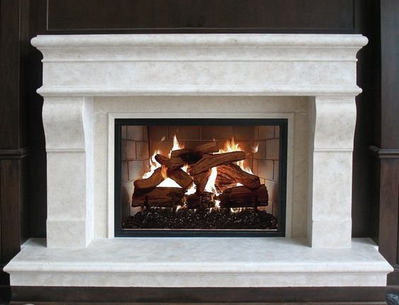 Wood Fireplace